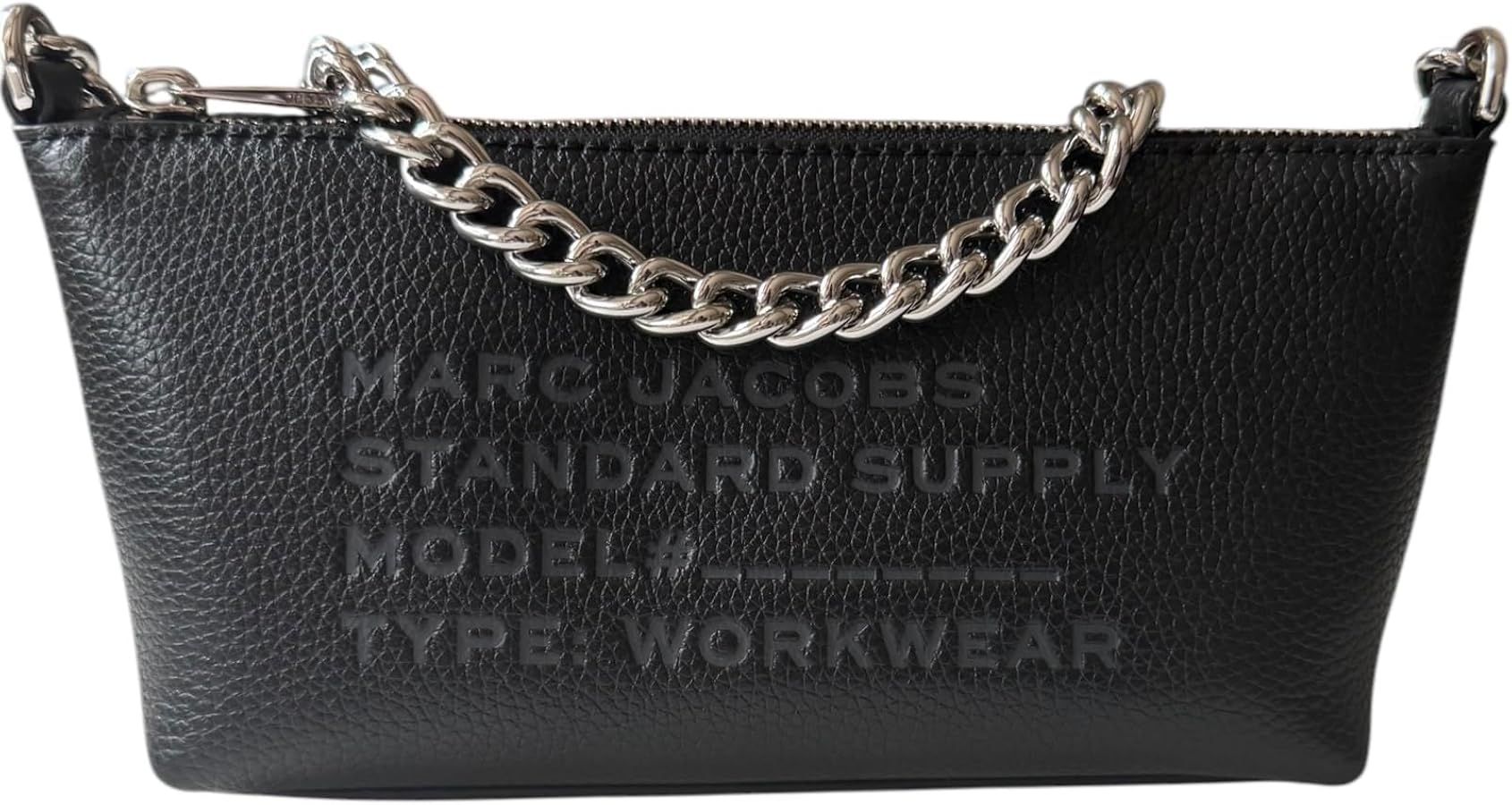 Amazon.com: Marc Jacobs Stardard Supply Chain Leather Shoulder Bag